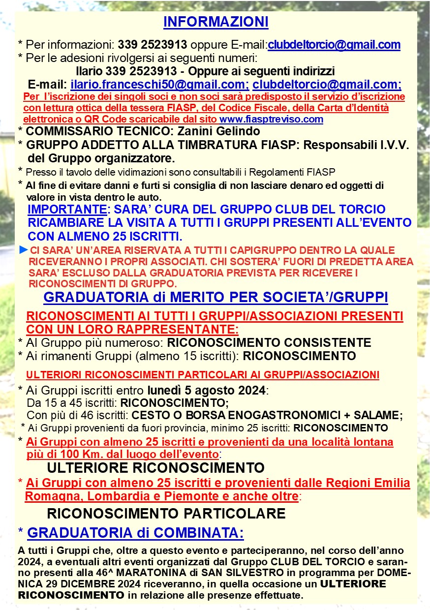 Pagina 4 - 4^ Marcia 'Percorrendo strade vecchie e nuove di Cusignana' a pagina singola